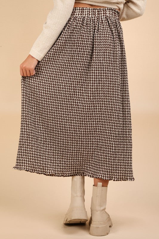 Checkered Skirt