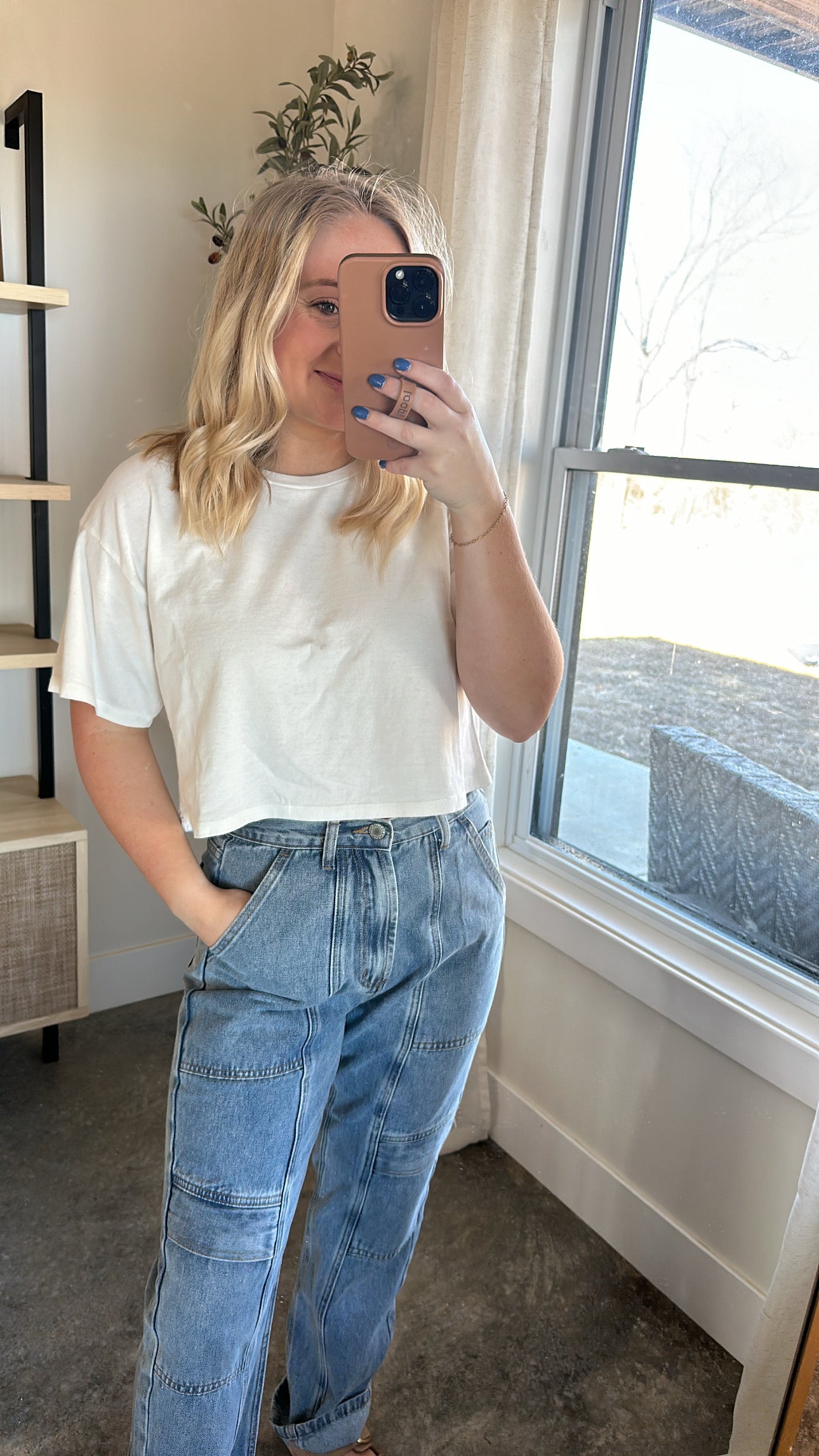 Casual Cropped Tee