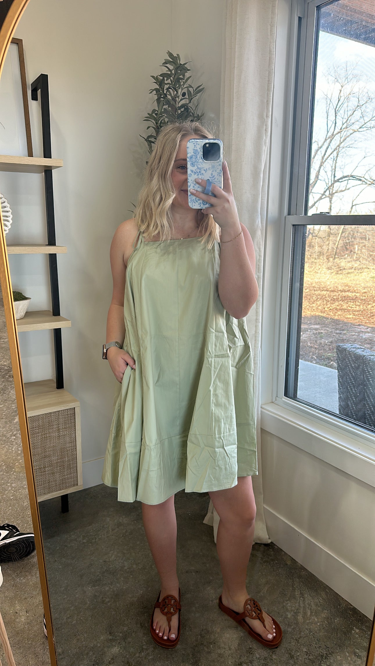 Pistachio Mini Dress