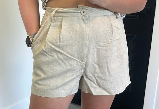 Pleasantly Pleated Shorts