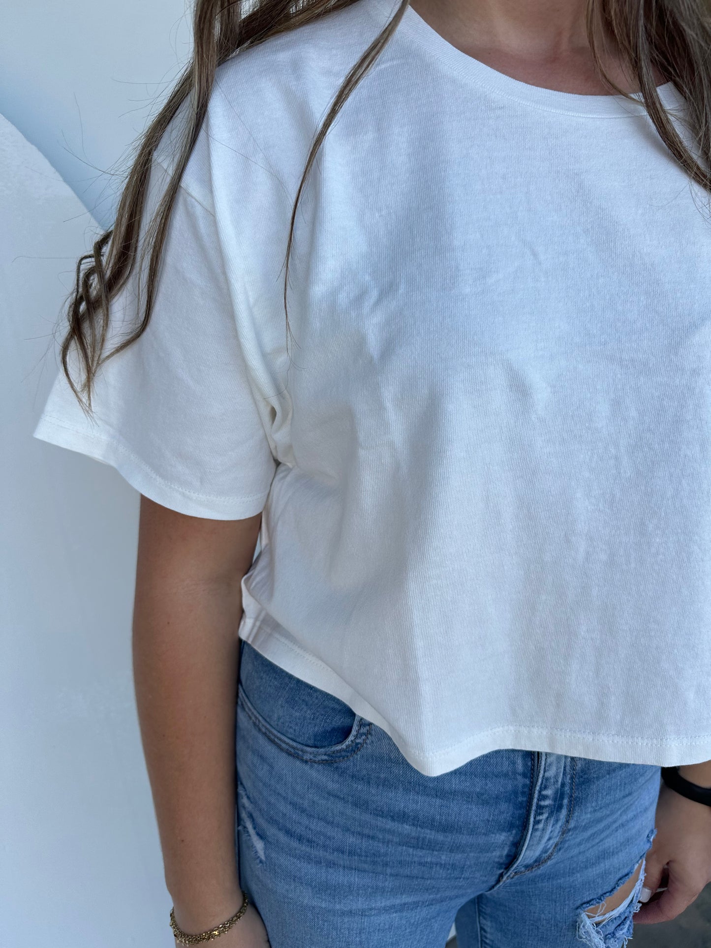 Casual Cropped Tee