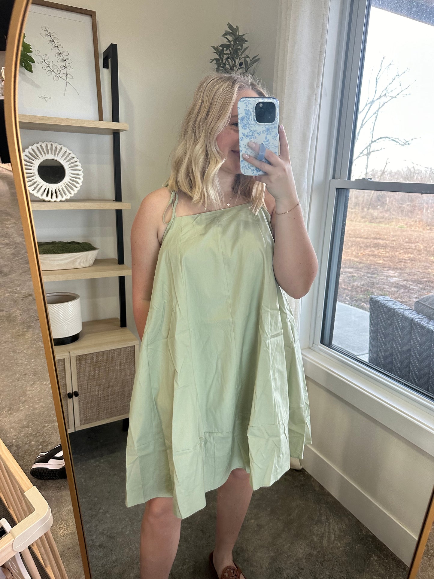 Pistachio Mini Dress