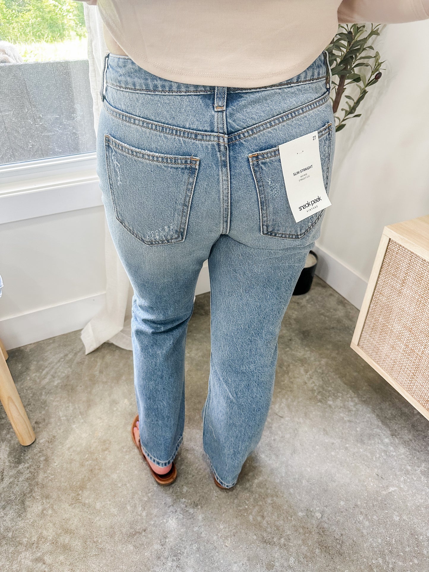 Vintage Straight Jeans