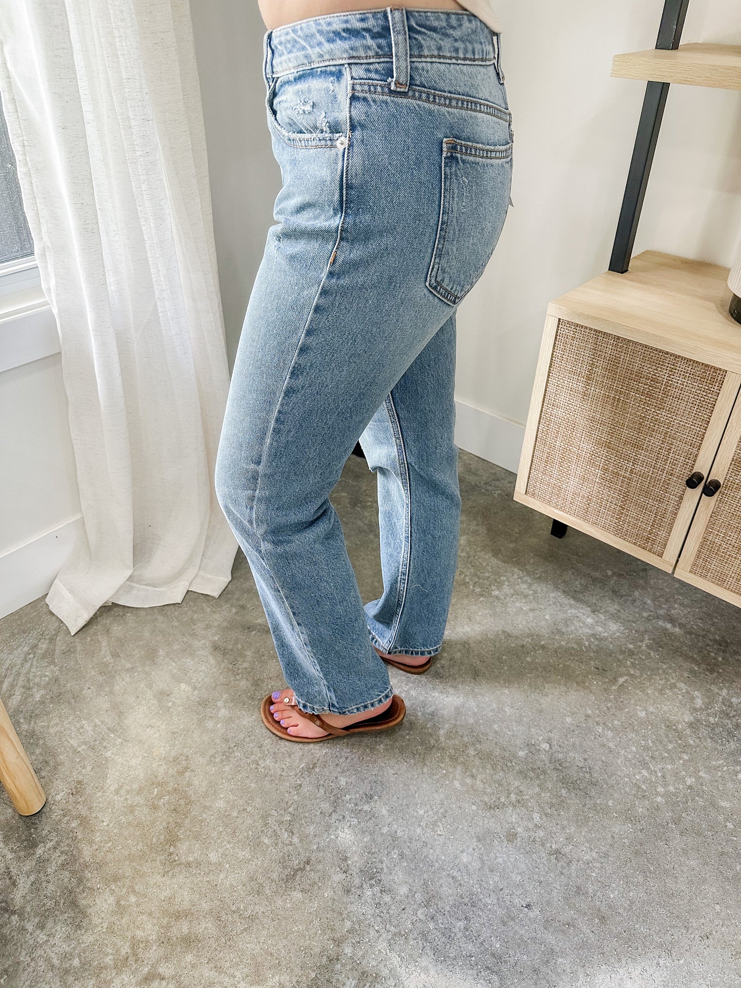 Vintage Straight Jeans