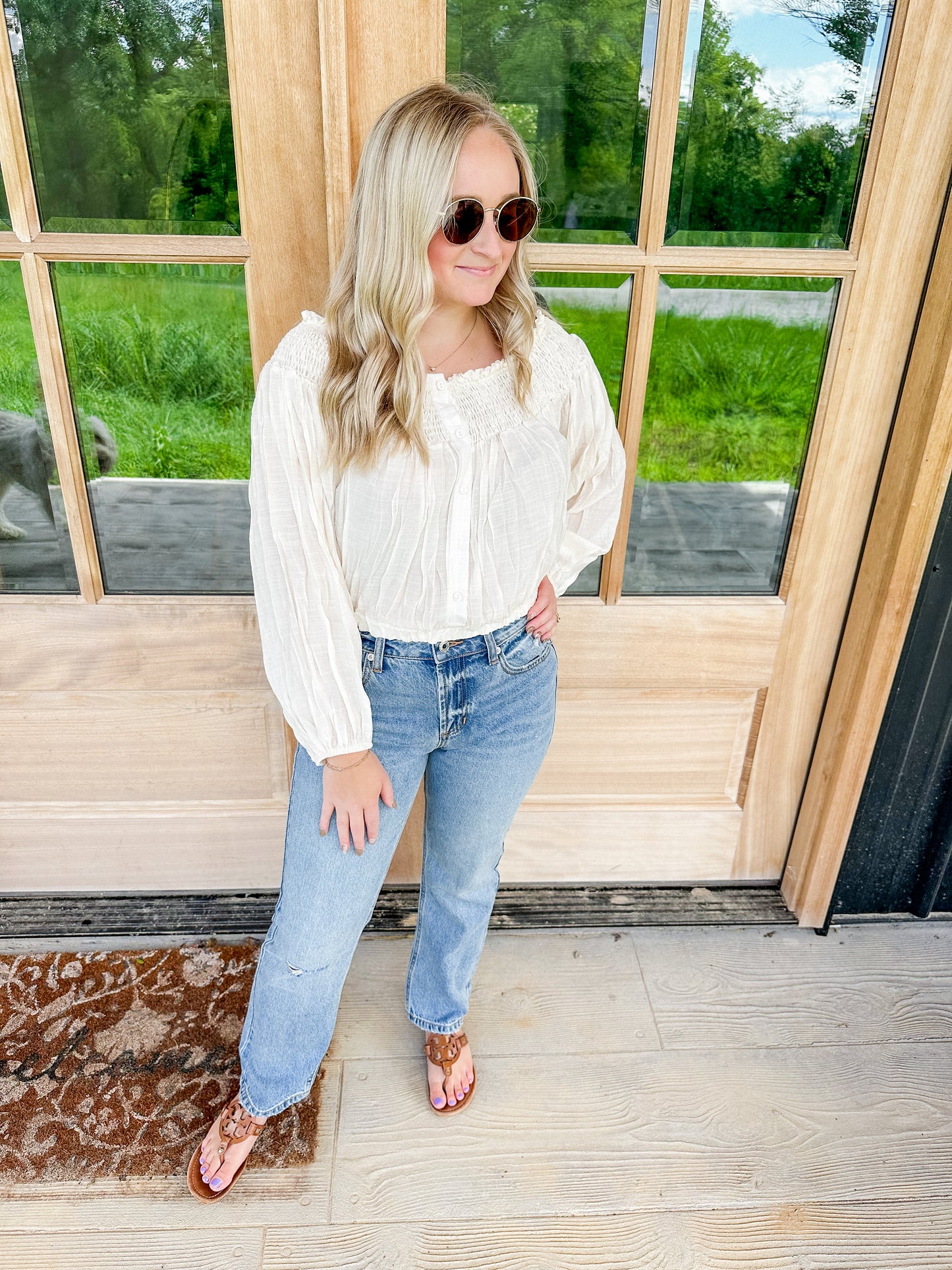 Simply Sweet Off The Shoulder Top